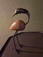 Metalen vogel sculptuur, Ophalen of Verzenden