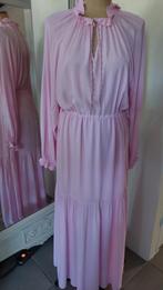 Maxi jurk, Boho Ibiza, Maat 42/44 (L), Ophalen of Verzenden, Zo goed als nieuw, Roze