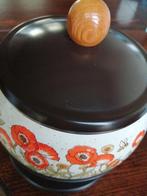 Bijna nieuw Retro Fonduestel met 5 stevige borden en vorken., Huis en Inrichting, Ophalen of Verzenden, Zo goed als nieuw