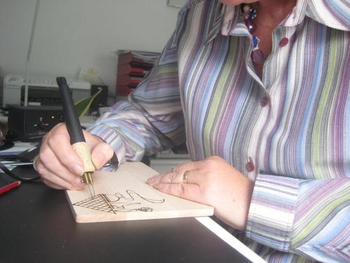 IMPRESSIE houtbrandschilderen HOUTBRAND pyrografie CREAMAR, Hobby en Vrije tijd, Knutselen, Nieuw, Materiaal, Ophalen of Verzenden