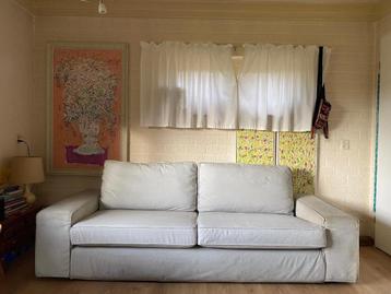 Kivik Ikea Bank 3-persoons in mooie lichtgrijze kleur - afbeelding 2