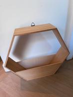 Houten Hexagon Wandplank, Ophalen of Verzenden, Zo goed als nieuw