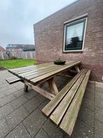 Picnic tafel.  230x160, Tuin en Terras, Picknicktafels, Ophalen, Gebruikt, Rechthoekig, Hout