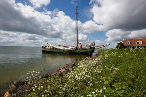 Barkmeijer Tjalk, zeilboot woonboot, Watersport en Boten, Platbodems, Gebruikt, 12 meter of meer, Staal, Ophalen