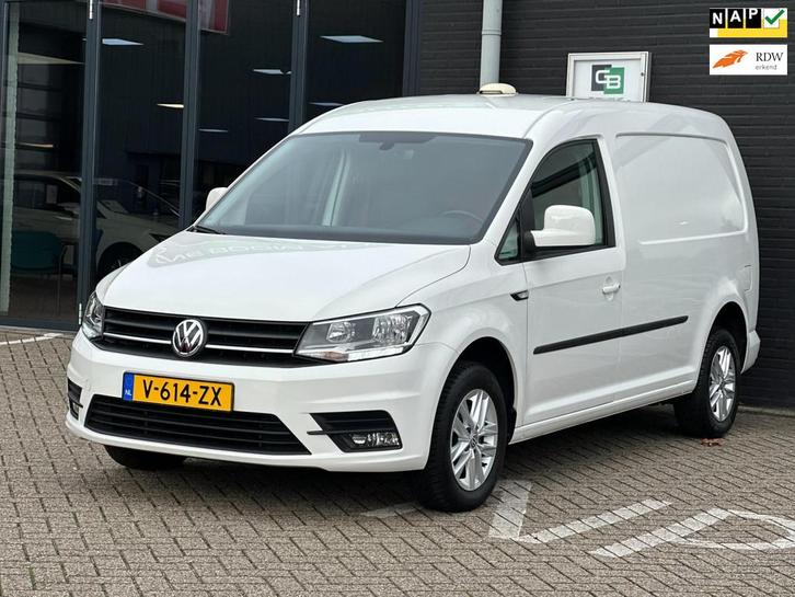Volkswagen Caddy 2.0 TDI L2H1 BMT Maxi Comfortline/1STE EIG/, Auto's, Bestelauto's, Bedrijf, Te koop, ABS, Airbags, Airconditioning