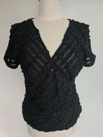 Joseph Ribkoff zwarte top 42, Kleding | Dames, Zwart, Maat 42/44 (L), Ophalen of Verzenden, Zo goed als nieuw