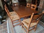 Eethoek stevige en in goede conditie 6 stoelen, Huis en Inrichting, Ophalen, Gebruikt, 6 tot 8 stoelen