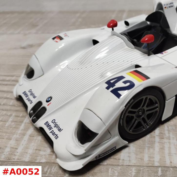 BMW V12 LMR #42 American Le Mans Series Kyosho 1:18 zgan OVP, Hobby en Vrije tijd, Modelauto's | 1:18, Zo goed als nieuw, Auto