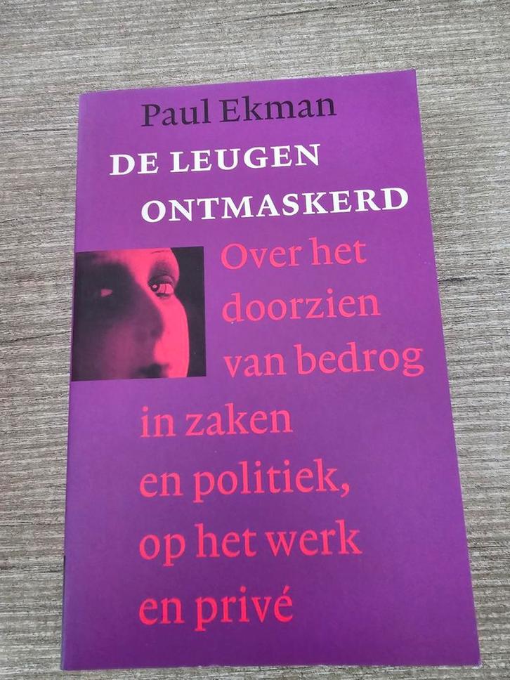 De Leugen Ontmaskerd - Paul Ekman, Boeken, Overige Boeken, Gelezen, Ophalen of Verzenden