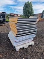 Falk sandwichpanelen. Antracietgrijs 93X100, Ophalen, 4 tot 8 cm, Nieuw, Hardschuim (Pir)