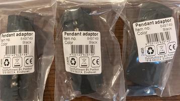 Pendant adaptor slimfit nr 849749 Black 3 st. beschikbaar voor biedingen