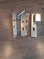 deurbeslag voordeur, Doe-het-zelf en Verbouw, Hang- en Sluitwerk, Ophalen of Verzenden, Zo goed als nieuw, Rvs, Klink of Kruk