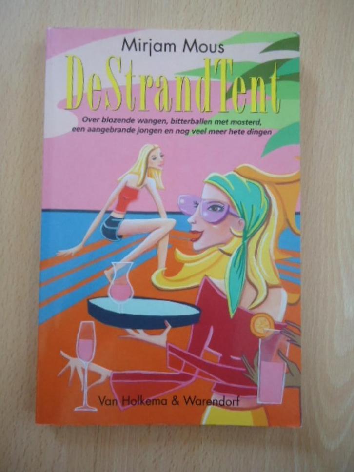 De StrandTent deel 1, Mirjam Mous, Boeken, Kinderboeken | Jeugd | 13 jaar en ouder, Zo goed als nieuw, Ophalen of Verzenden