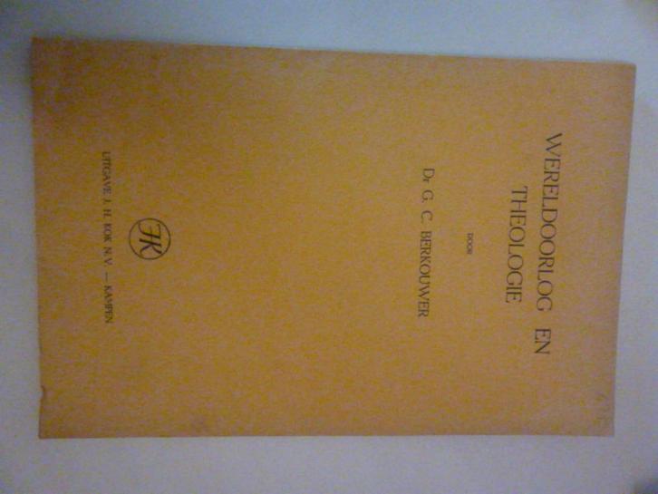 G. C. Berkouwer - Wereldoorlog en theologie, rede, Boeken, Overige Boeken, Gelezen, Verzenden