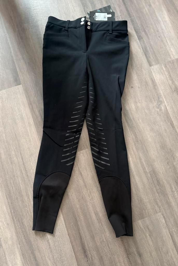 Equiline full grip paard rijbroek maat 44 40 zwart NIEUW, Dieren en Toebehoren, Paardrijkleding, Zo goed als nieuw, Onderkleding