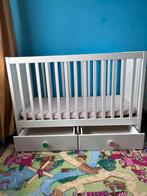 Wit Baby Ledikant met Matras, Ophalen of Verzenden, Zo goed als nieuw, Ledikant