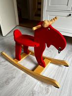 Houten hobbel paard / eland ikea, Ophalen, Zo goed als nieuw