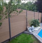 Composiet schutting 34 meter Teak, Ophalen, 1 tot 2 meter, 6 meter of meer, Nieuw