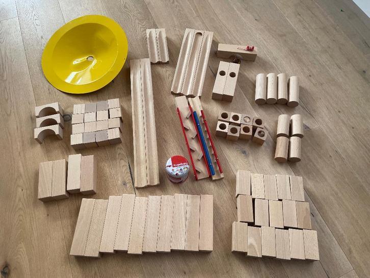 Grote Haba knikkerbaan, Kinderen en Baby's, Speelgoed | Houten speelgoed, Gebruikt, Overige typen, Ophalen