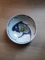 Chinese porseleinen bord koi karper, Antiek en Kunst, Ophalen of Verzenden