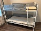 Bunk bed + 2 mattresses, Ophalen, 70 tot 85 cm, Zo goed als nieuw, Hoogslaper of Stapelbed