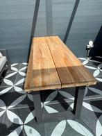 Robuuste Teakhouten Eettafel - 6 Personen, Huis en Inrichting, Tafels | Eettafels, Ophalen, 50 tot 100 cm, Teakhout, Zo goed als nieuw