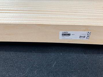 Dit weekend weg! €7,50 Twee Luroy 90x200 IKEA lattenbodem. beschikbaar voor biedingen