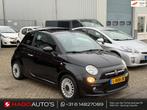 Fiat 500 1.2 Vintage '57 VIRTUAL/PANO/LEDER/CARPLAY/APK-AUG-, Auto's, Fiat, Gebruikt, 4 cilinders, 840 kg, Zwart