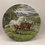 Limited Edition Porseleinen Bord – “Welsh Mountain Ponies”, Ophalen of Verzenden