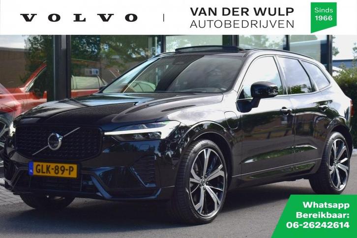 Volvo XC60 T8 455Pk AWD Ultra Dark | Luchtvering | Trekhaak, Auto's, Volvo, Bedrijf, XC60, ABS, Achteruitrijcamera, Adaptieve lichten