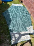 Bo camp tarp schaduwdoek met haringen en 2 stokken, Ophalen of Verzenden, Gebruikt