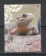134 N Beleef de Natuur 2018  Levendbarende Hagedis, Verzenden, Gestempeld, Dier of Natuur
