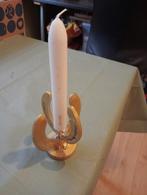 Hoefijzer Kaarshouder, Ophalen, Bruin, Gebruikt, Metaal