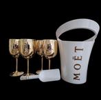Witte ICE BUCKETS + 4 champagne GOUDEN glazen + ijsschep ‼️, Ophalen of Verzenden, Nieuw, Overige typen