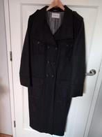 Antraciet wollen damesjas, Kleding | Dames, Jassen | Winter, Ophalen of Verzenden, Zo goed als nieuw, Grijs