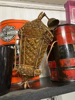 Vintage glazen lamp.., Ophalen, Zo goed als nieuw, Glas, Minder dan 50 cm