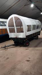 Huifkar, huifwagen, pipowagen met nieuw zeil!, Dieren en Toebehoren, Ophalen of Verzenden, Gebruikt