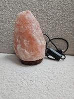 Himalaya Zoutlamp - Sfeervolle Verlichting, Huis en Inrichting, Lampen | Tafellampen, Hout, Ophalen of Verzenden, Zo goed als nieuw