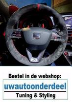 Stuur Hoes Alcantara Suede Rode Sticksels Cupra Voor Seat Le