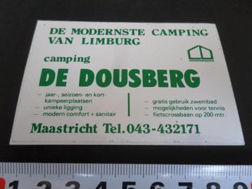stickers Maastricht Camping De Dousberg De mooiste van Limbu beschikbaar voor biedingen