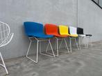 Knoll bertoia stoelen, Verzenden, Zo goed als nieuw, Metaal, Design
