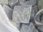 Portugese graniet klinkers 8-10 cm, Tuin en Terras, Tegels en Klinkers, Ophalen, Klinkers