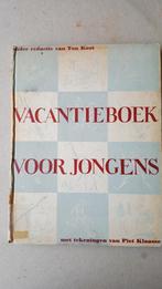 acantieboek voor jongens . 1950, Boeken, Gelezen, Ophalen of Verzenden, Ton koot, Fictie