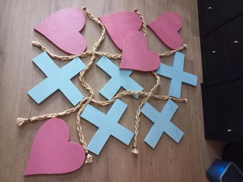 Te huur Houten Boter-Kaas-en-Eieren Spel groot formaat!, Hobby en Vrije tijd, Knutselen, Zo goed als nieuw, Knutselwerk, Ophalen of Verzenden