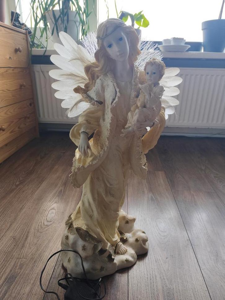 Titel: Groot Verlicht Engelbeeld, Diversen, Kerst, Gebruikt, Ophalen of Verzenden