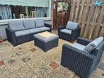 Tuinset zo goed als nieuw, Tuin en Terras, Tuinsets en Loungesets, Ophalen, Zo goed als nieuw, Kunststof, 5 zitplaatsen