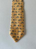 Hermès Zijden Stropdas - Muisjes, Kleding | Heren, Stropdassen, Ophalen of Verzenden, Zo goed als nieuw, Geel, Met patroon