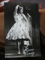 kaart Annie Cordy, Ophalen of Verzenden, 1960 tot 1980, Ongelopen, Sterren en Beroemdheden