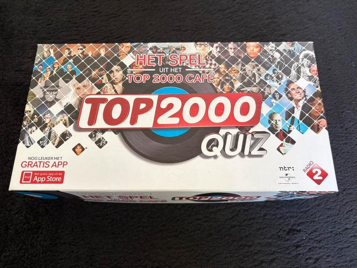 Top 2000 quiz - Het spel, Hobby en Vrije tijd, Gezelschapsspellen | Overige, Gebruikt, Een of twee spelers, Drie of vier spelers