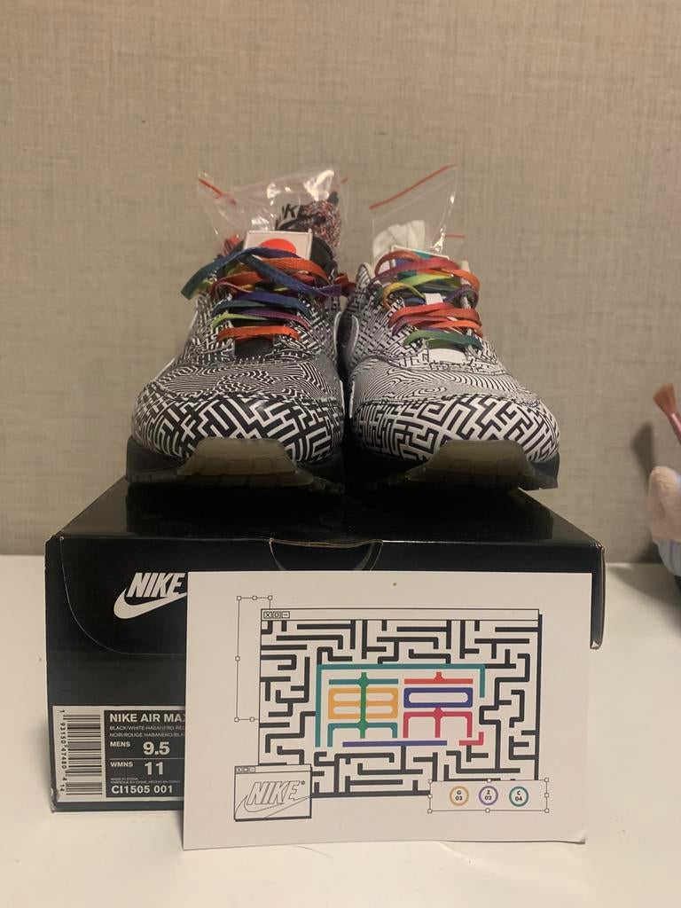 Nike air max 1 tokyo maze, Ophalen, Zo goed als nieuw, Overige kleuren